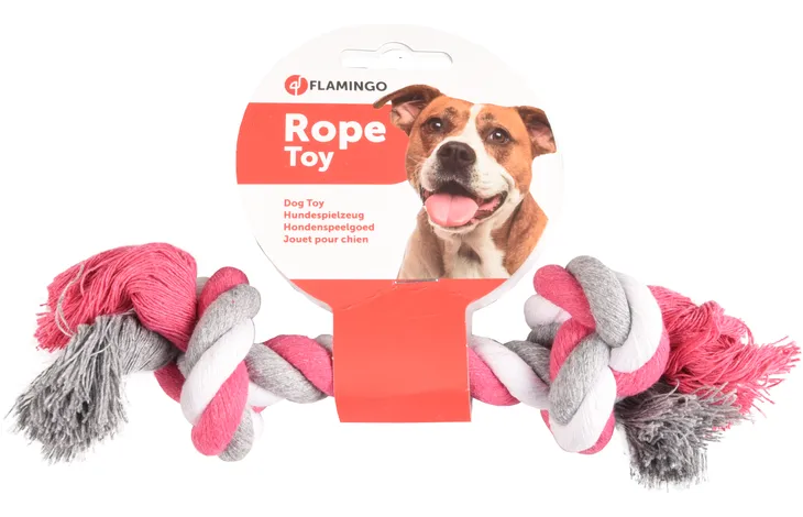 TOY ROPE 2KNOTS 22CM