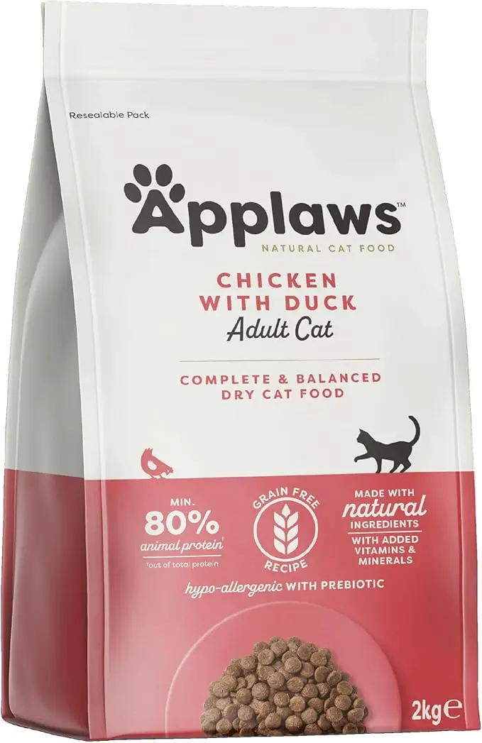 Applaws Chicken With Duck Recipe Adult Dry Cat Food - 2kg