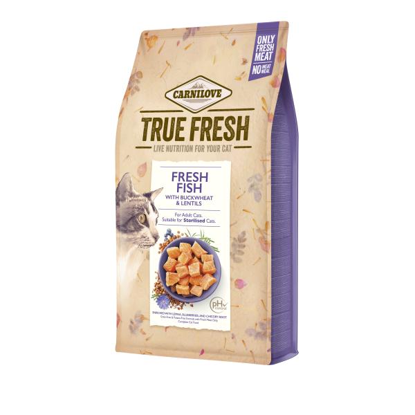 Carnilove True Fresh Fish Grain-Free Adult Dry Cat Food - 1.8kg
