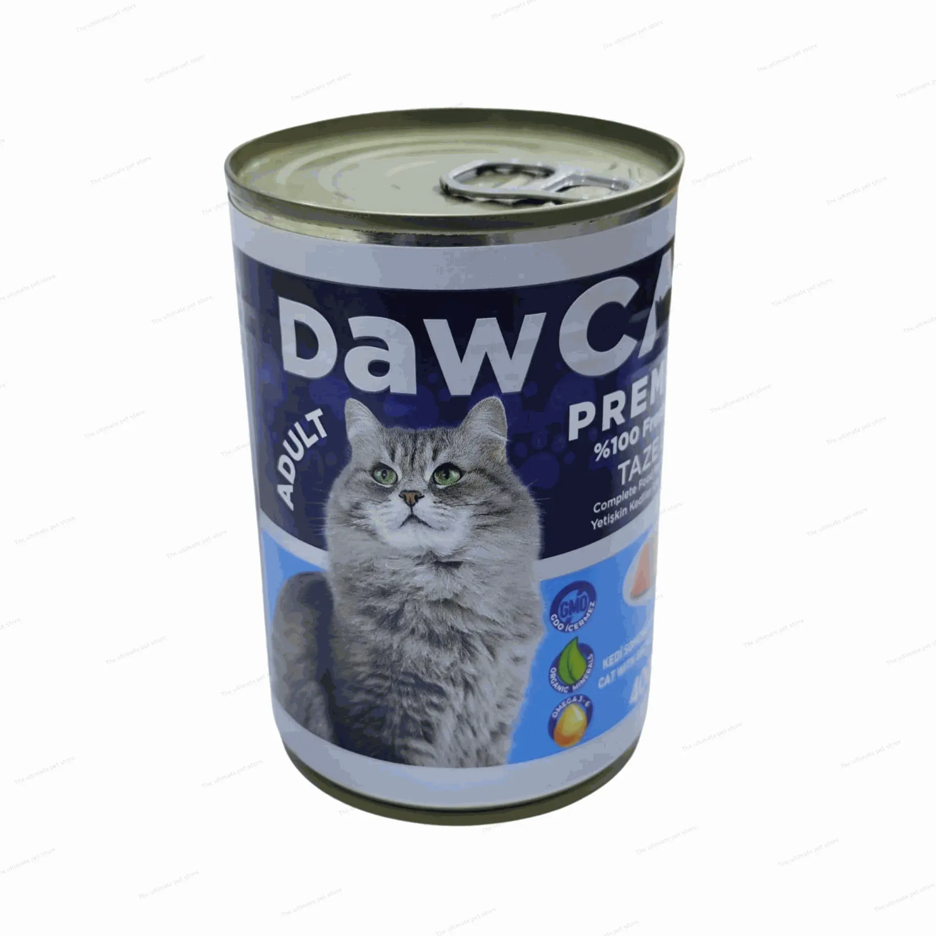 Dawcat Savory Salmon Chunks in Gravy Adult Wet Cat Food - 400g