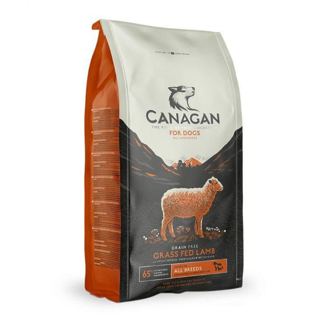 Canagan Grass-Fed Lamb Grain-Free Adult Dry Dog Food - 12kg