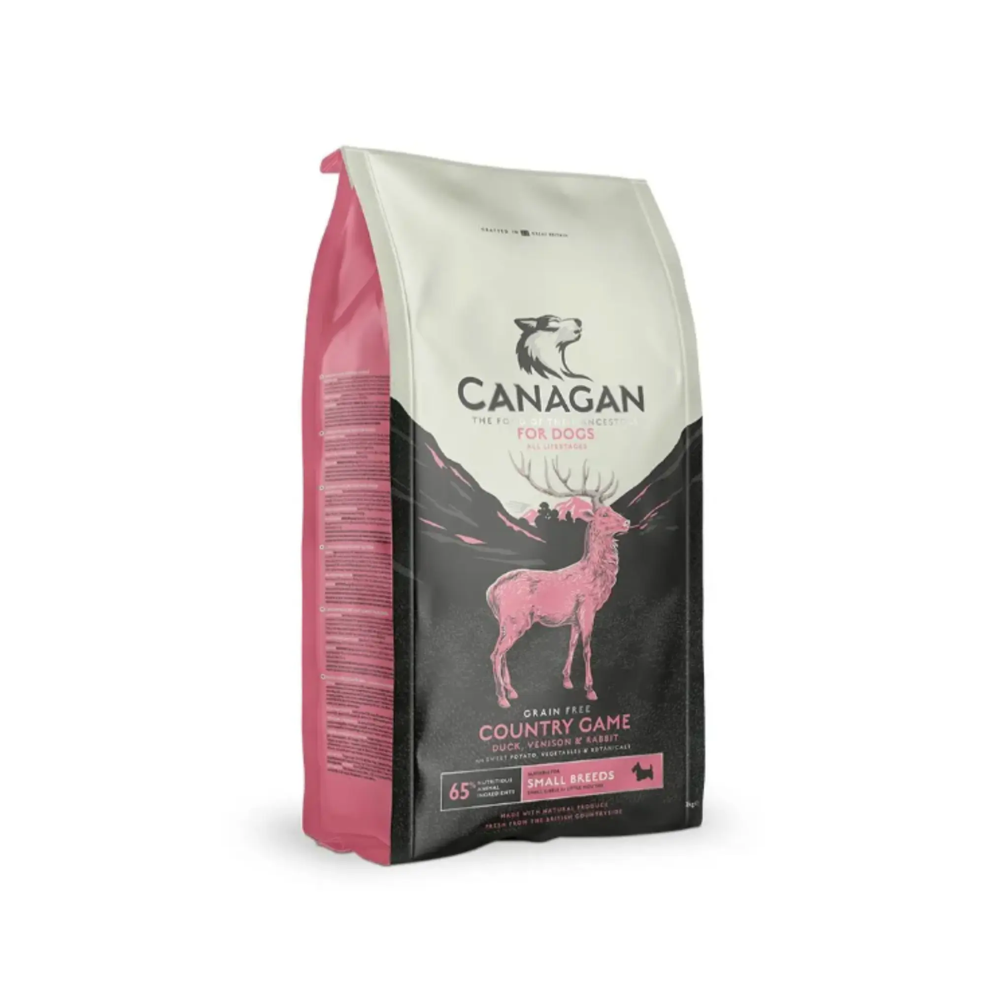 Canagan Country Game Small Breed Grain-Free Adult Dry Dog Food - 2kg