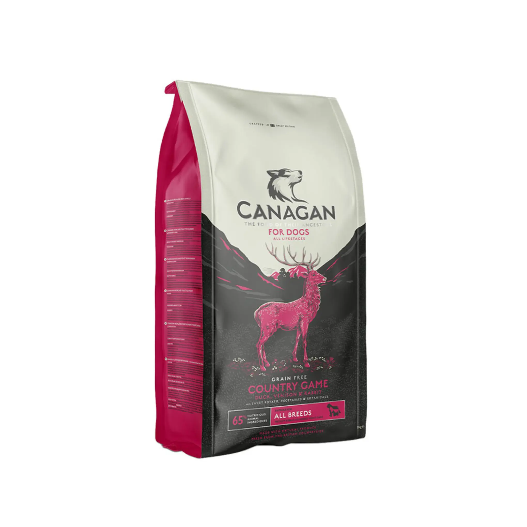 Canagan Country Game Grain-Free Adult Dry Dog Food - 12kg