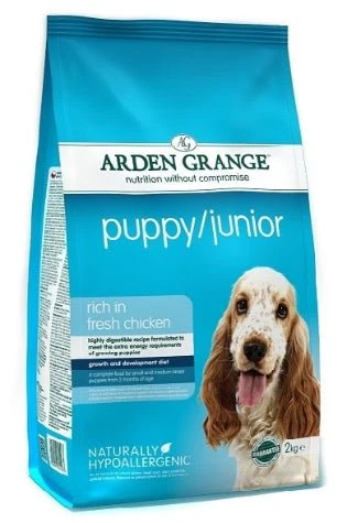 Arden Grange Chicken Puppy & Junior Dry Dog Food - 12kg