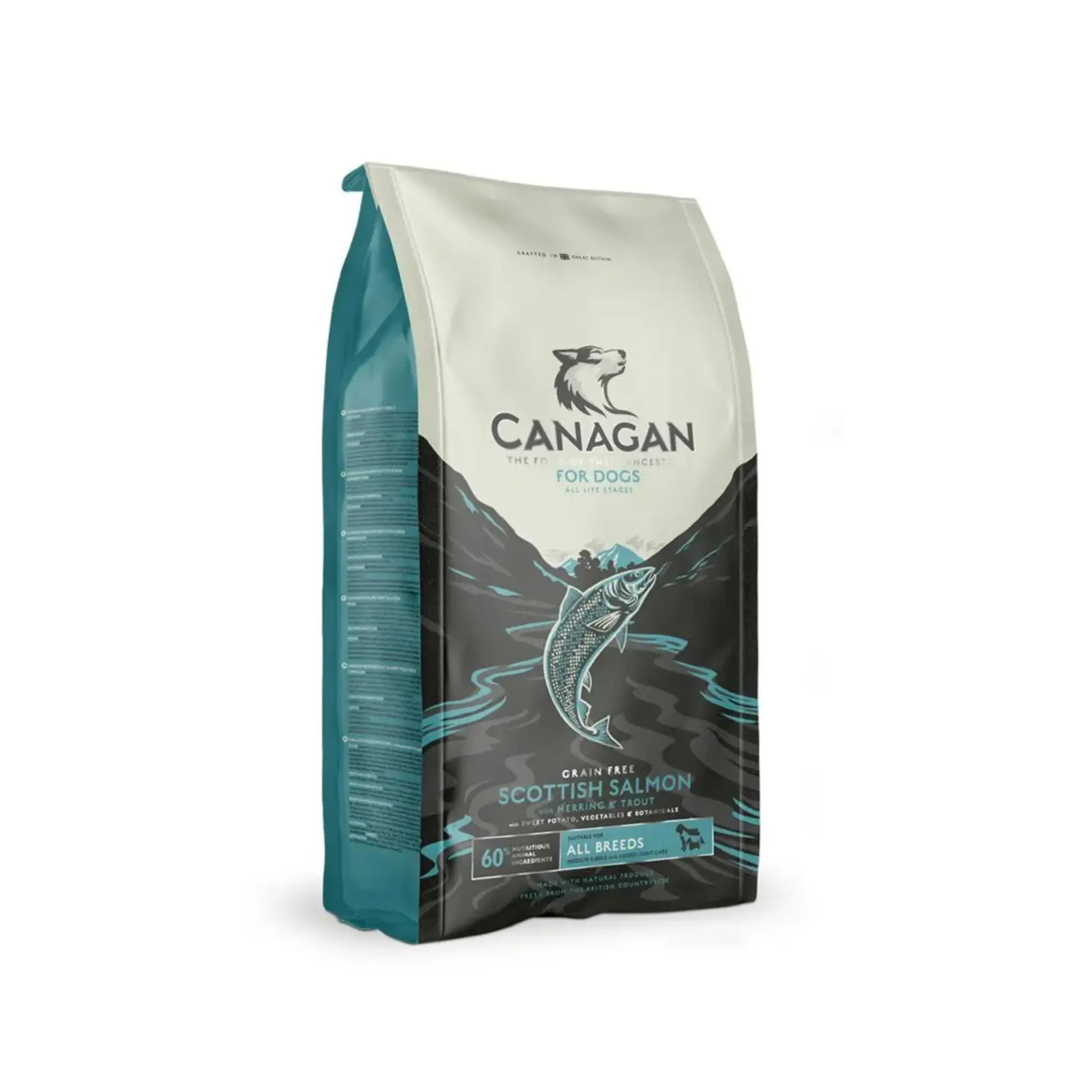 Canagan Scottish Salmon Small Breed Grain-Free Dry Dog Food - 2kg