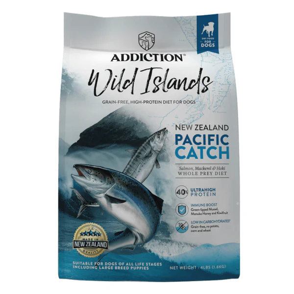 Addiction Wild Islands Pacific Catch Grain-Free Dry Dog Food - 4lb