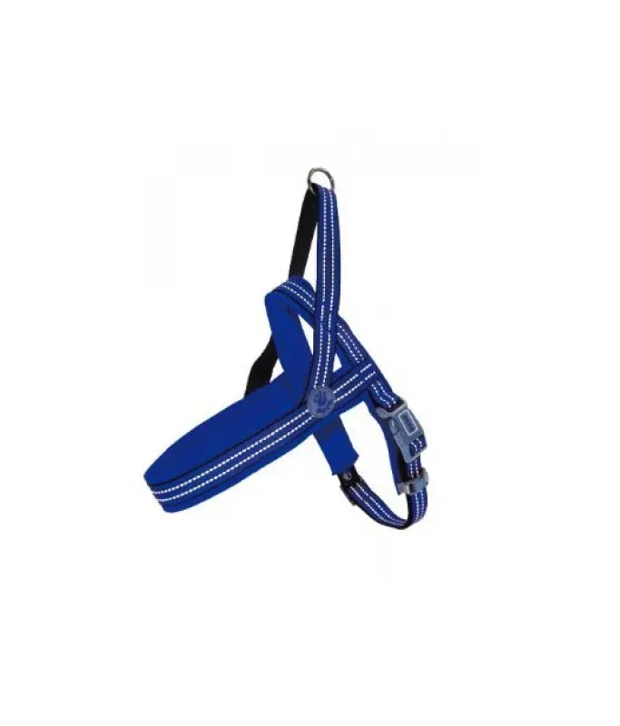 Doco Vario Neoprene Reflective Dog Harness Blue - Medium