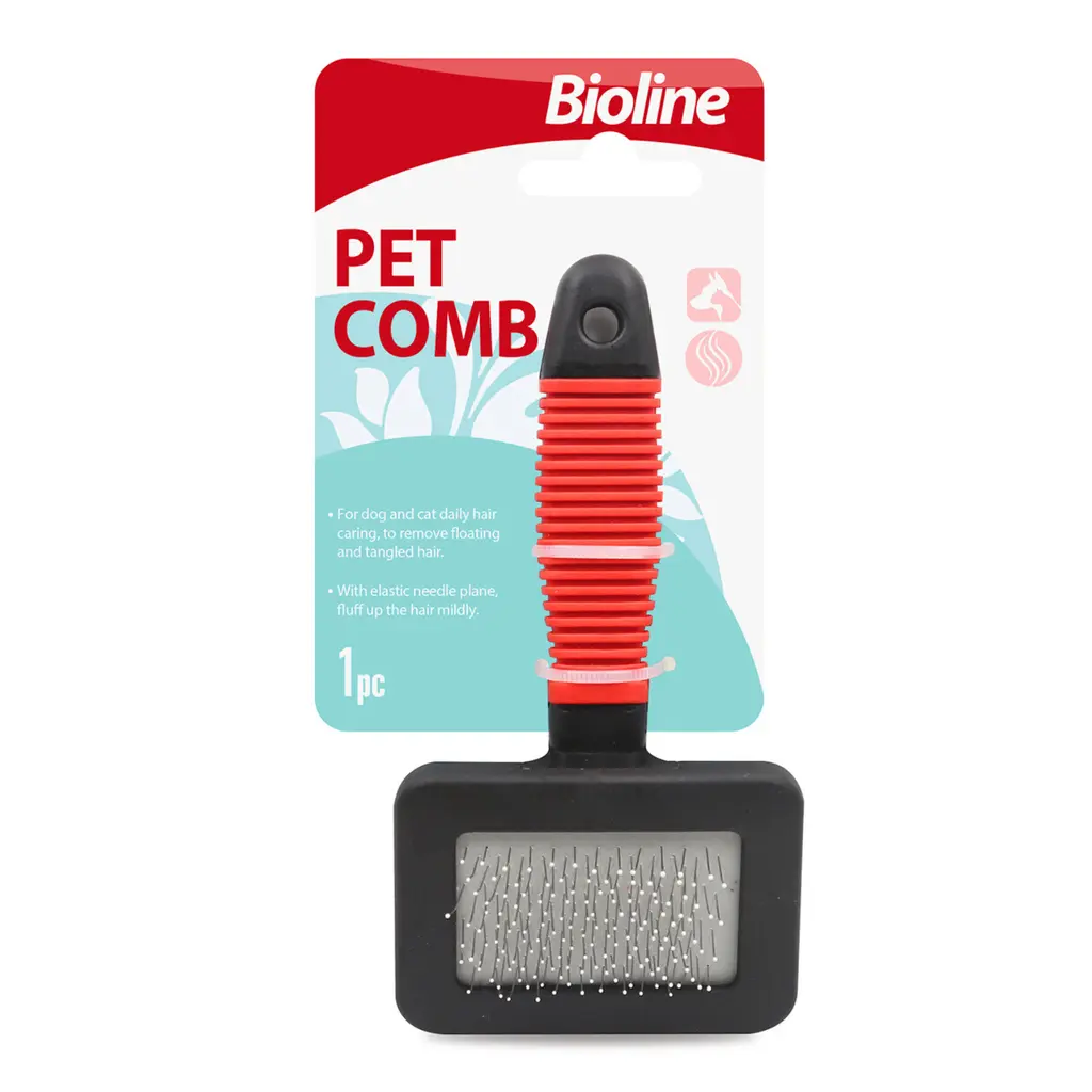 Bioline Detangling Grooming Pet Comb - Small