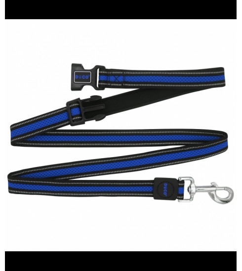 Doco Athletica Easy-Snap Air Dog Leash Blue - 6ft