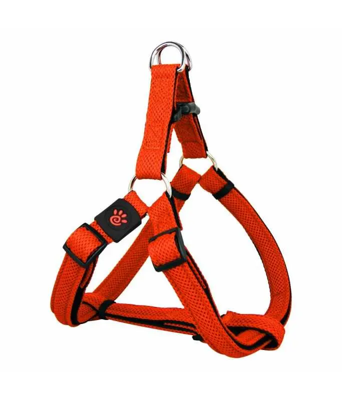 Doco Puffy Air Step-In Dog Harness Safety Orange - XL