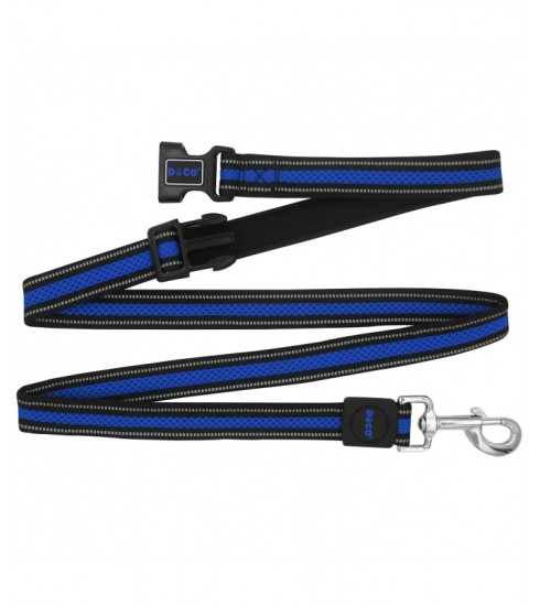 DOCO Athletica Easy-Snap Air Dog Leash Blue - 6ft - S