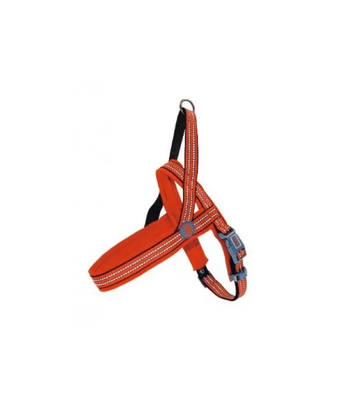 Doco Vario Neoprene Reflective Orange Dog Harness - Large