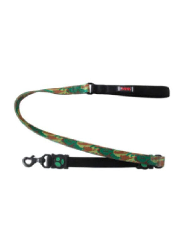 DOCO Loco Camouflage Pattern Shock Absorbing Bungee Dog Leash - 4ft - L