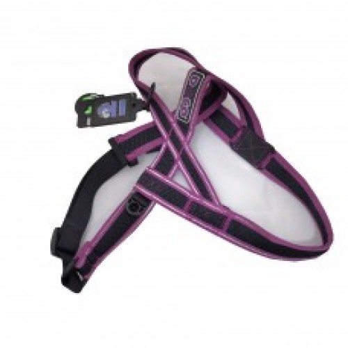 Doco Athletica City Walker Mesh Dog Harness Purple - Medium