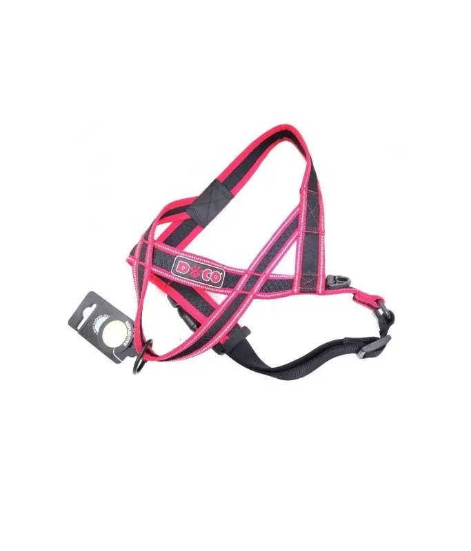 DOCO Athletica City Walker Mesh Dog Harness Pink - XL