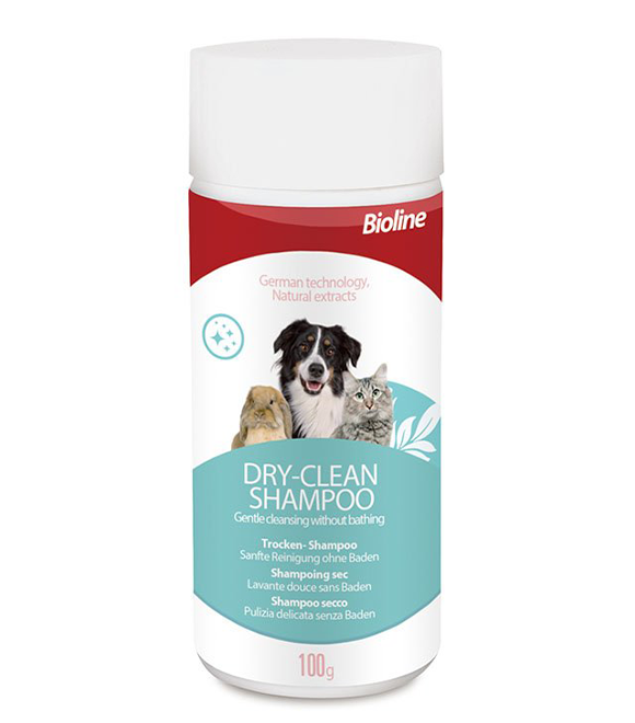 Bioline Waterless Dry Clean Shampoo Foam for Dogs & Cats - 100g