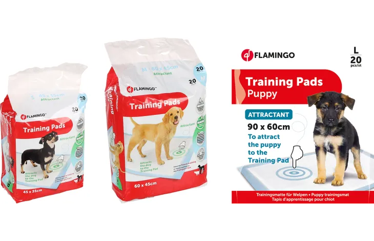 Flamingo Training Pad With Attractant - Small