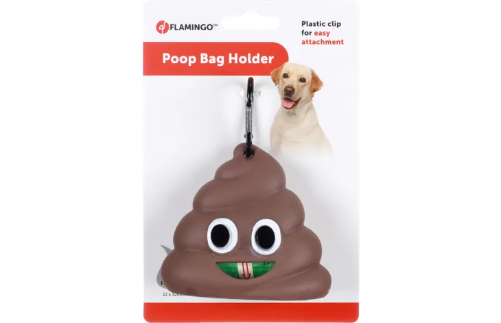 Flamingo Poop Bag Holder Droppie