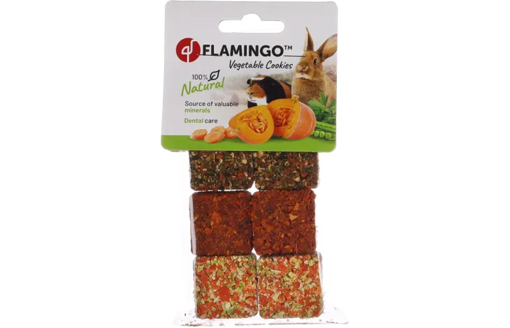 Flamingo Natural Vegetable Cookies 100g