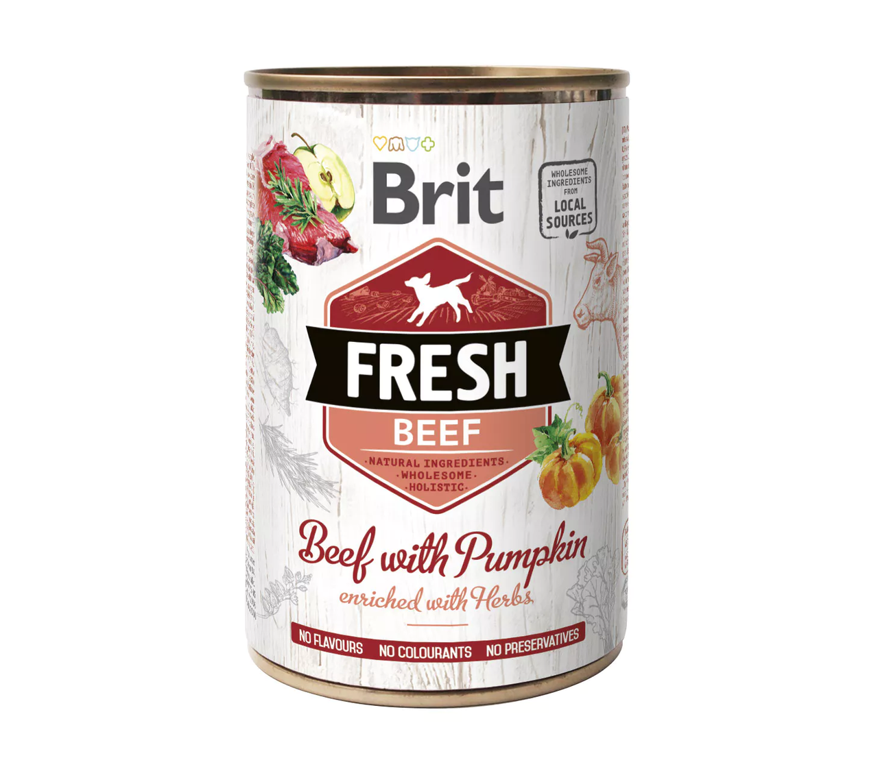 Brit Fresh: Beef with Pumpkin 400G