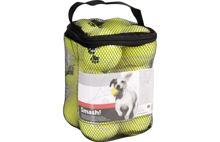 Tennis Balls Yellow 12 Pieces 6cm