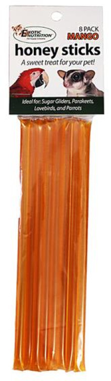 EXOTIC NUTRITION HONEY STICKS MANGO FLAVOR 8PCS