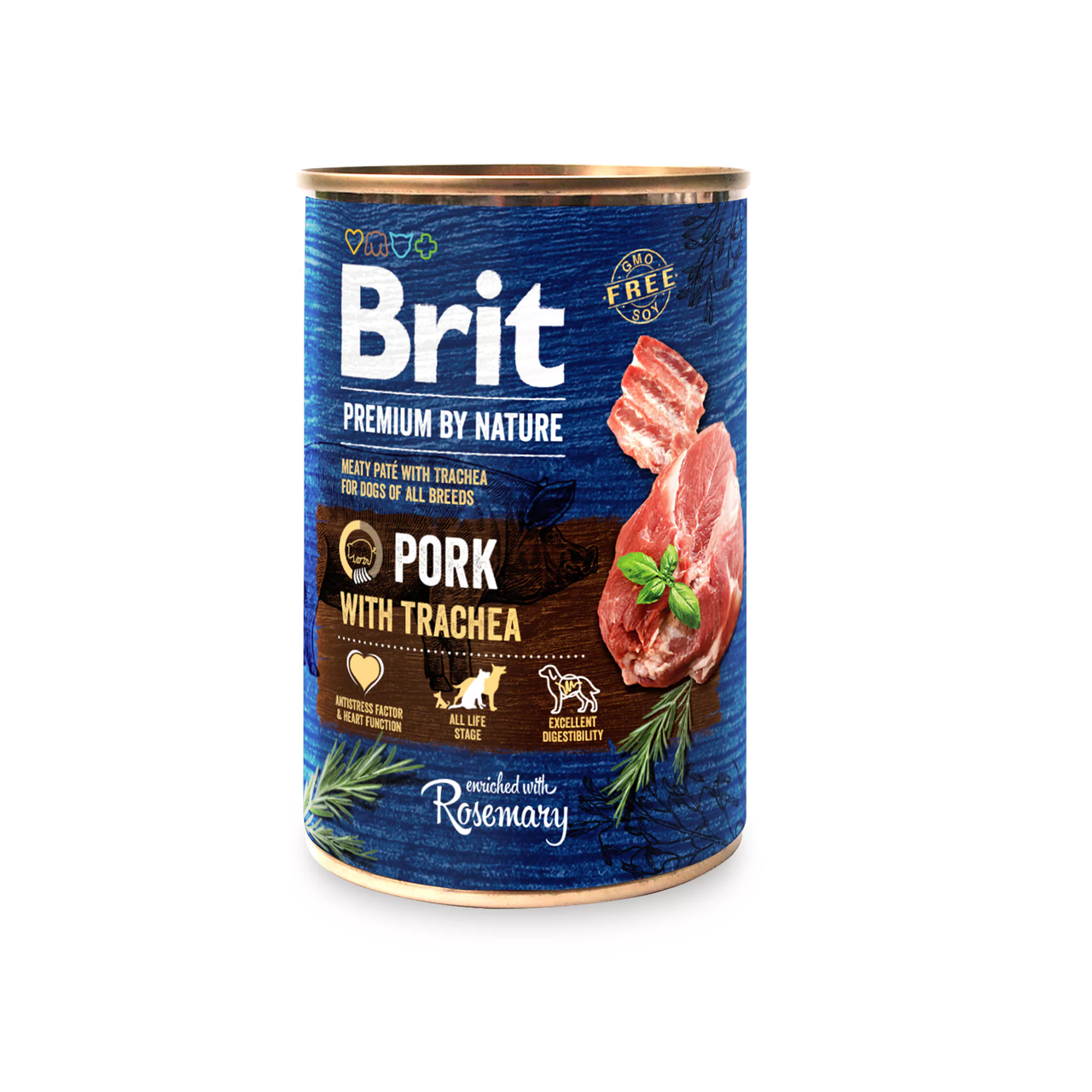 Brit Premium by Nature: Pork with Trachea 400G