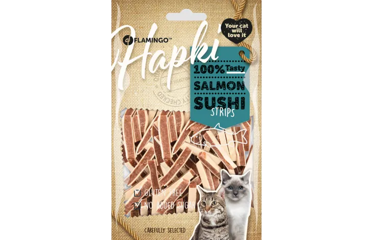 HAPKI SUSHI STRIPS SALMON 85GR