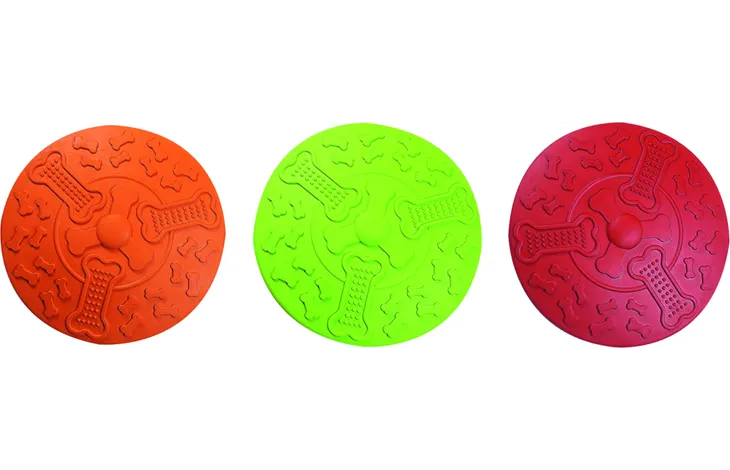 RUBBER FRISBEE DIA. 22 CM