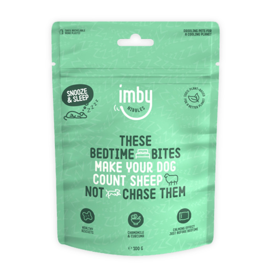 IMBY Healthy Plant Based Dog Snack for Joint Care and Sleep