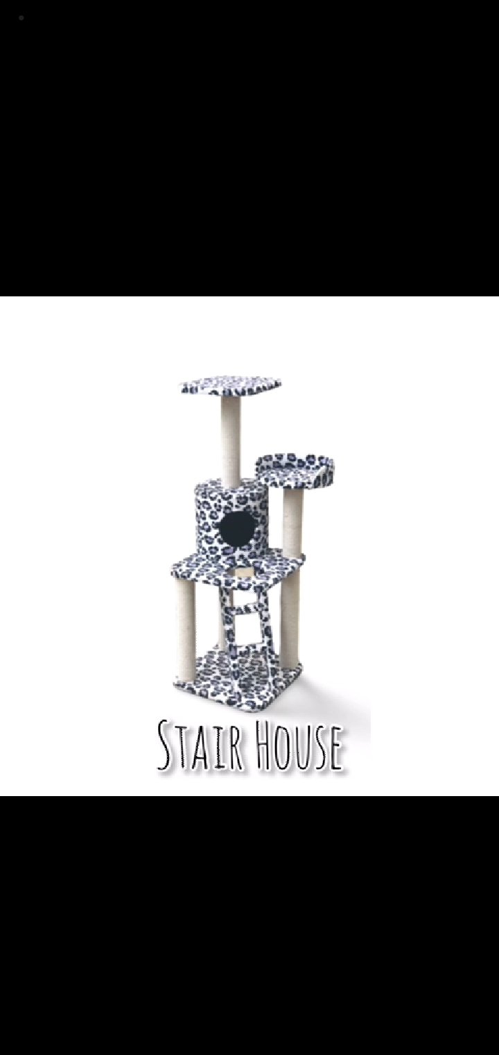 Stair House Cat Scratching Post
