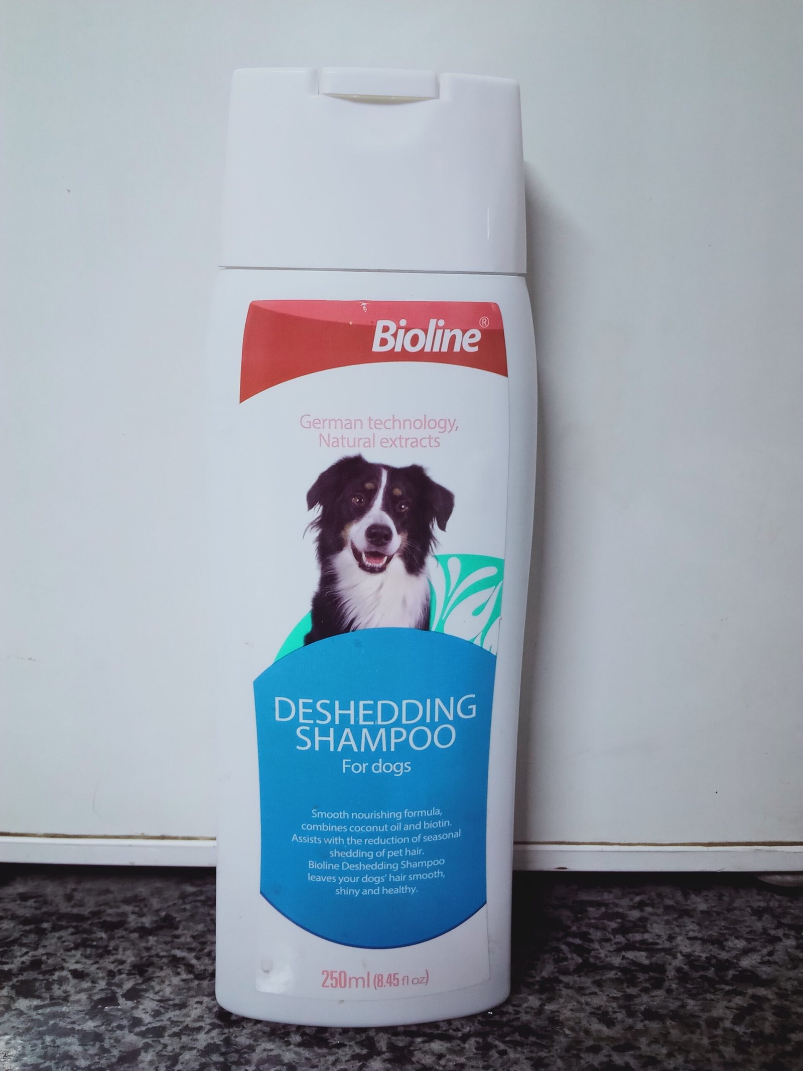 Bioline deshedding shampoo for dogs