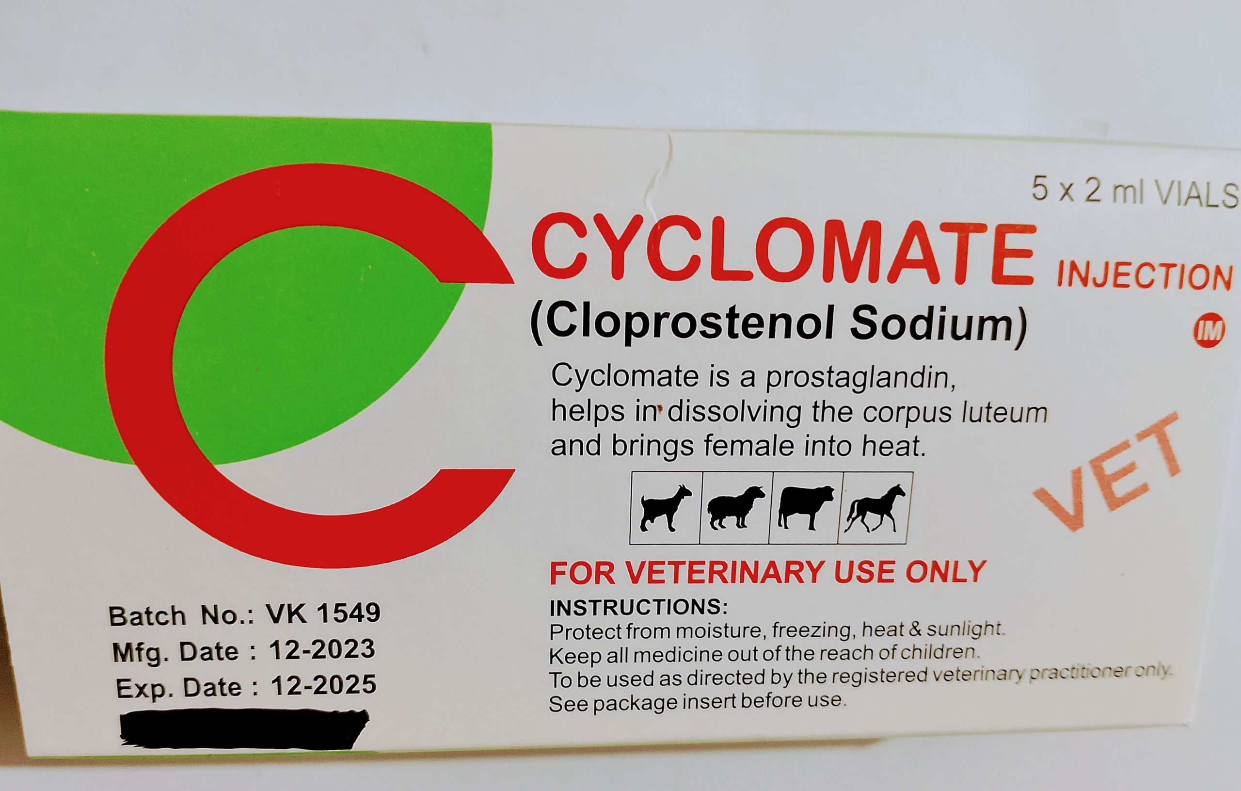 CYCLOMATE 2ml buy online PK