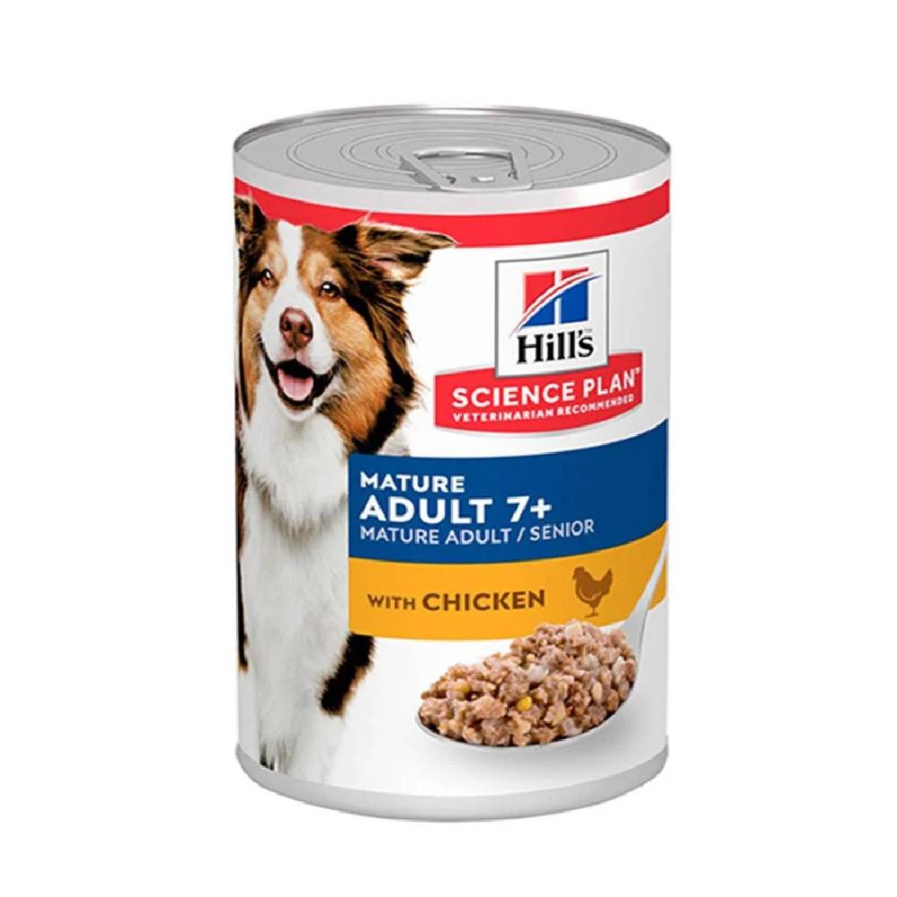 Hill’s Science Plan Mature Adult 7+ Dog Wet Food with Chicken - 370g