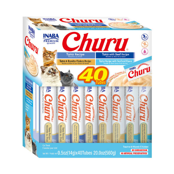 Inaba Churu Tuna Variety 40PCS/PK - 560g