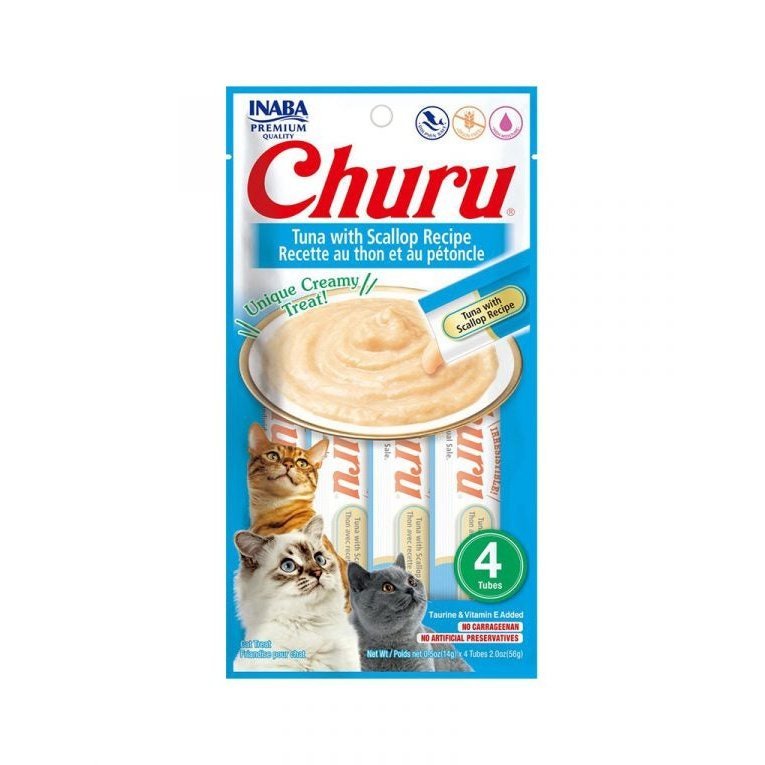 Churu Tuna With Scallop Recipe - 4PCS/PK
