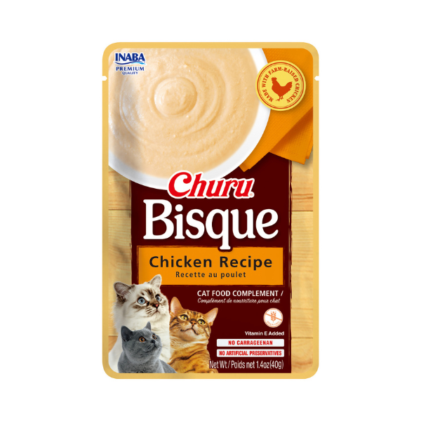Inaba Churu Bisque Chicken Recipe Cat Treat 40G