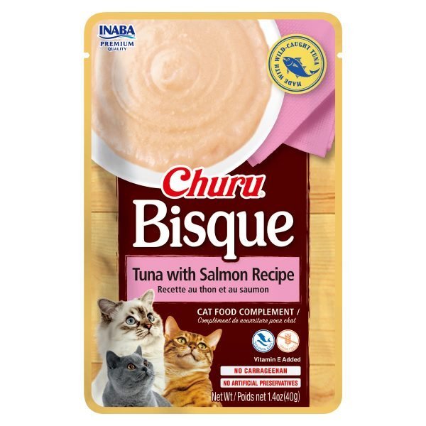 Inaba Churu Bisque Tuna Recipe Cat Treats - 3x40g