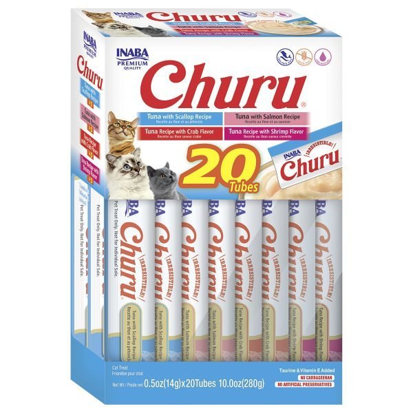 Inaba Churu Seafood Variety Cat Treats