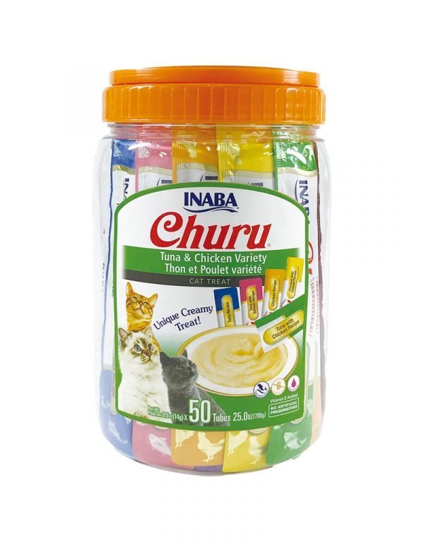 Inaba Churu Tuna & Chicken Varieties 50 Tubes