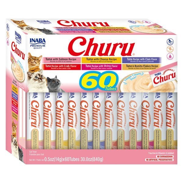 Inaba Churu Tuna Seafood Mix Variety Cat Treats