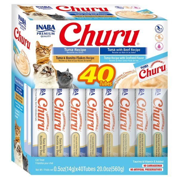 Inaba Churu Tuna Variety Cat Treats Mega Pack