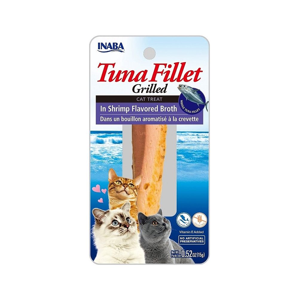 Inaba CIAO Grilled Tuna Fillet in Shrimp Flavoured Broth - 15g