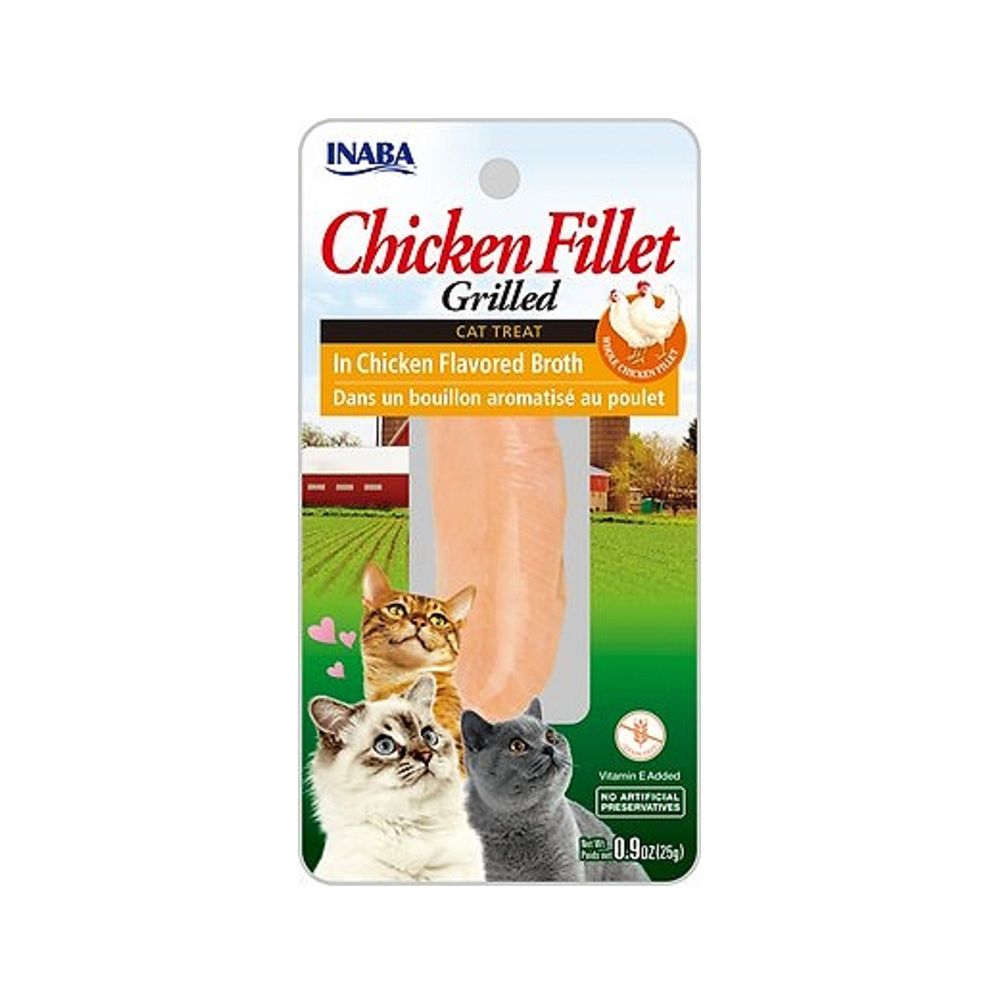 Inaba Grilled Chicken Fillet in Chicken Flavoured Broth - 25g