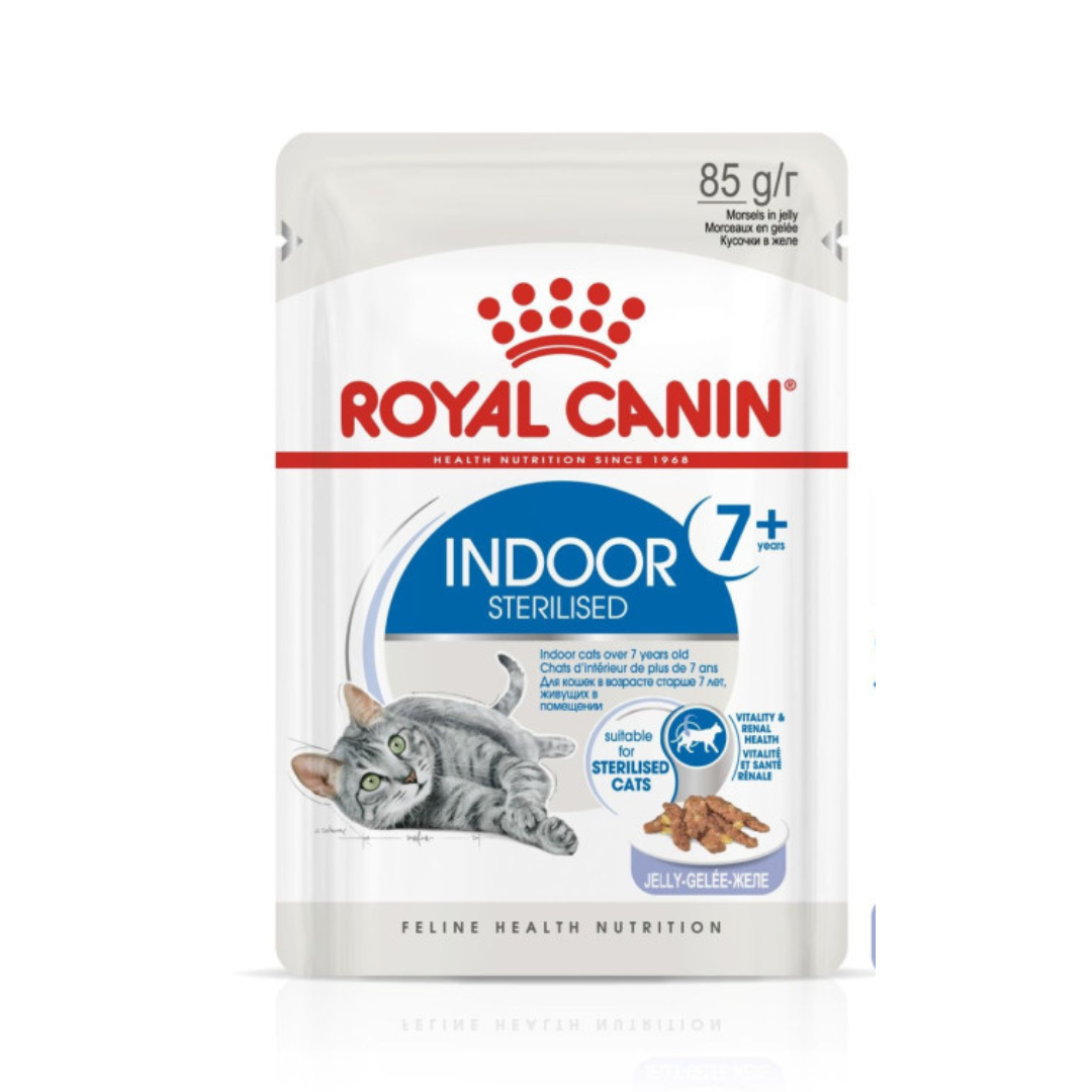 Royal Canin Feline Health Nutrition Indoor 7+ Jelly - 85g