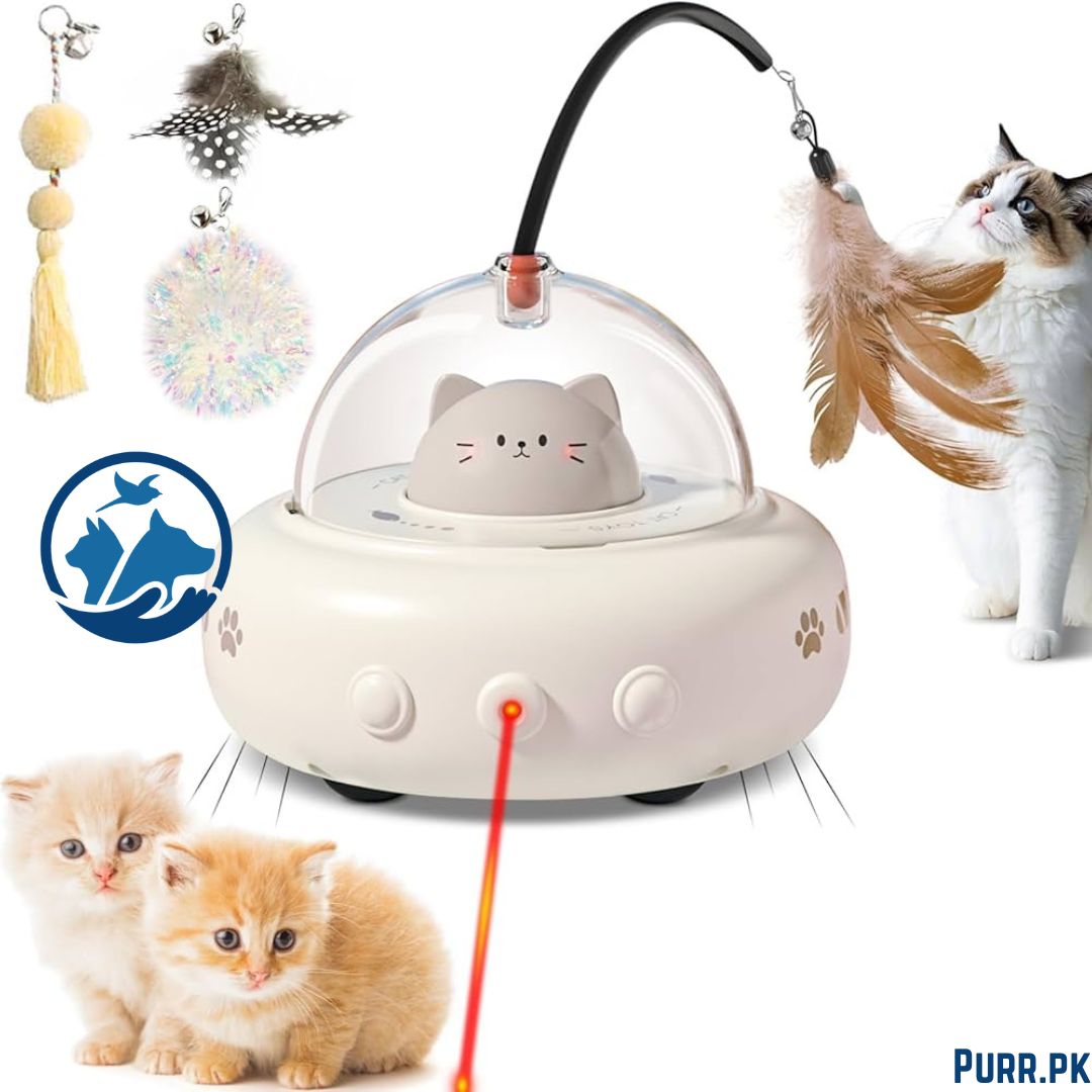 Interactive UFO Cat Toy