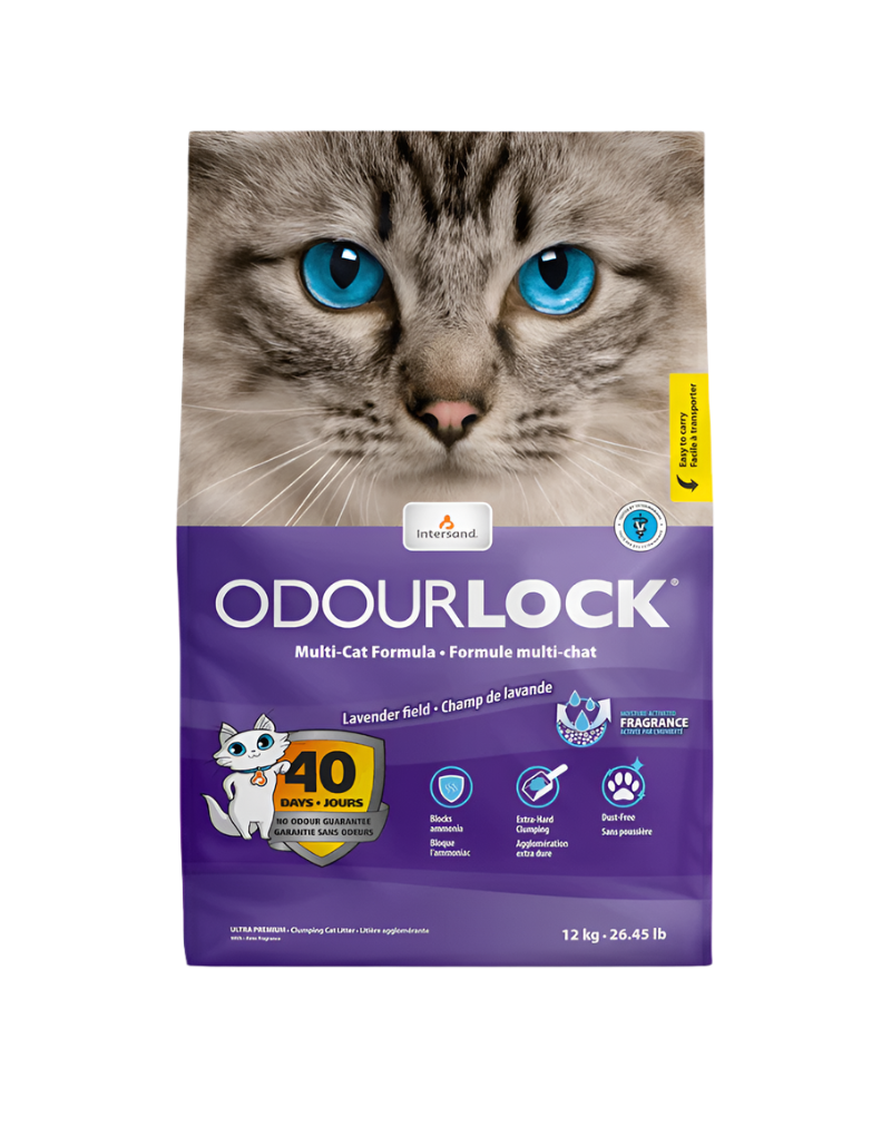 Intersand Odourlock Lavender Cat Litter