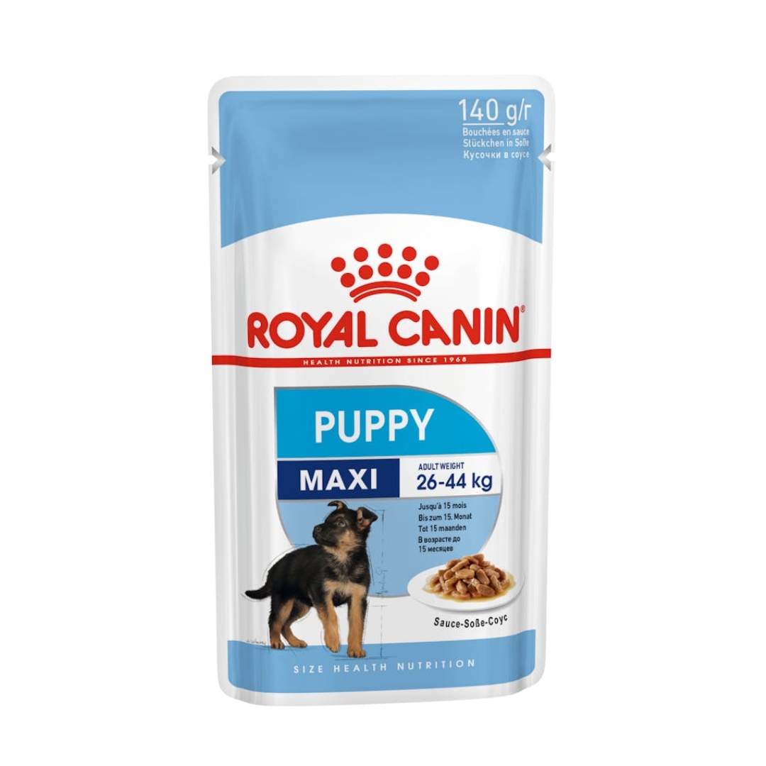 Royal Canin Maxi Puppy Wet Dog Food Pouches (140g)