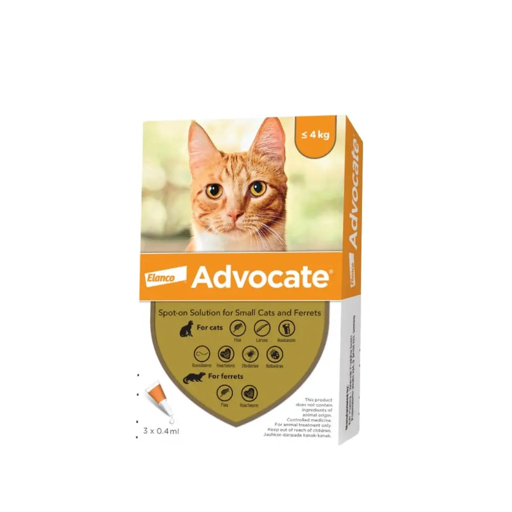 Advocate for Small Cats up to 4kg 0.4ml