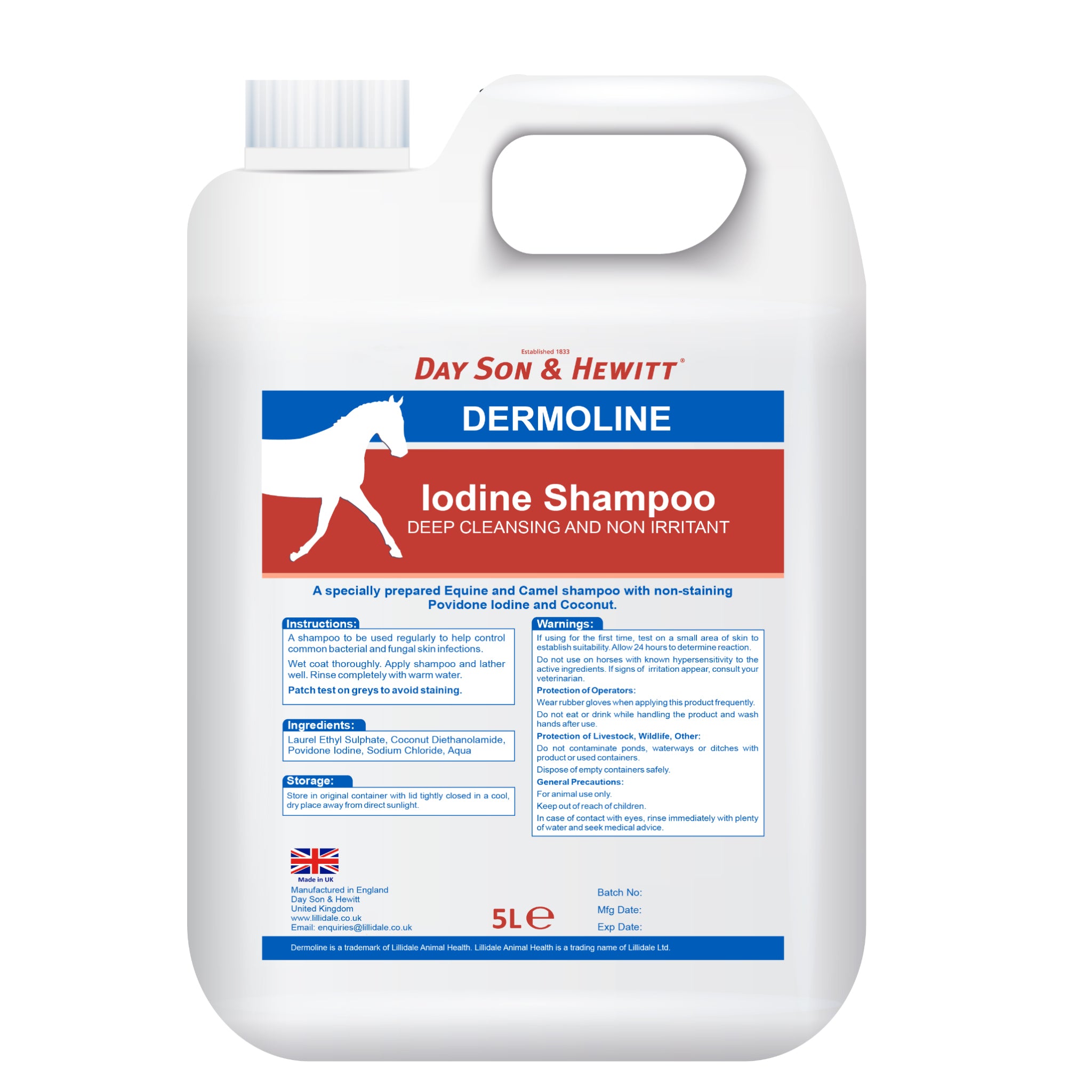 Iodine Shampoo 5L